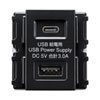 TAP-KJUSB1C1BK 埋込USB給電用コンセント (Type-C搭載) TAP-KJUSB1C1BK / 埋込USB給電用コンセント (Type-C搭載)