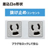 TAP-KS2-3 工事物件タップ(2個口・3m) TAP-KS2-3 / 工事物件タップ(2個口・3m)