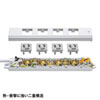TAP-KS4-5 工事物件タップ(4個口・5m) TAP-KS4-5 / 工事物件タップ(4個口・5m)