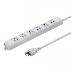 TAP-KS6N-3 / 工事物件タップ（3P・6個口・3m）