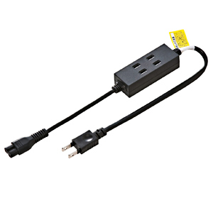 TAP-M3D02 / ACアダプタ用コネクタ付タップ