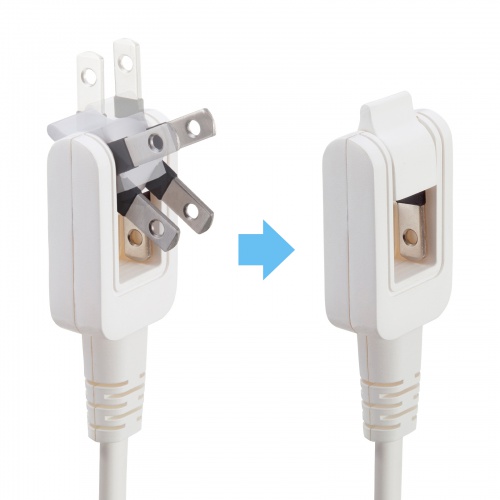 TAP-M601W / マイクロタップ　2個口　0.1m　ホワイト