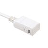 TAP-M601W マイクロタップ 2個口 0.1m ホワイト TAP-M601W / マイクロタップ 2個口 0.1m ホワイト