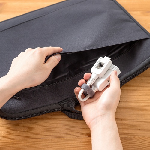 TAP-M701W / マイクロタップ 3個口 0.1m ホワイト