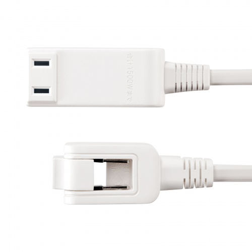 TAP-M701W / マイクロタップ 3個口 0.1m ホワイト