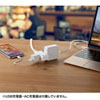 TAP-M705W マイクロ電源タップ(収納式スイングプラグ・3個口・0.5m・ホワイト) TAP-M705W / マイクロ電源タップ(収納式スイングプラグ・3個口・0.5m・ホワイト)