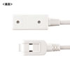 TAP-M705W マイクロ電源タップ(収納式スイングプラグ・3個口・0.5m・ホワイト) TAP-M705W / マイクロ電源タップ(収納式スイングプラグ・3個口・0.5m・ホワイト)