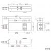TAP-M801W マイクロタップ 4個口 0.1m ホワイト TAP-M801W / マイクロタップ 4個口 0.1m ホワイト