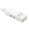 TAP-M801W マイクロタップ 4個口 0.1m ホワイト TAP-M801W / マイクロタップ 4個口 0.1m ホワイト