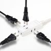 TAP-M801W / マイクロタップ　4個口　0.1m　ホワイト