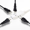 TAP-M802W マイクロ電源タップ(収納式スイングプラグ・4個口・0.2m・ホワイト) TAP-M802W / マイクロ電源タップ(収納式スイングプラグ・4個口・0.2m・ホワイト)
