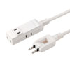 TAP-M802W マイクロ電源タップ(収納式スイングプラグ・4個口・0.2m・ホワイト) TAP-M802W / マイクロ電源タップ(収納式スイングプラグ・4個口・0.2m・ホワイト)