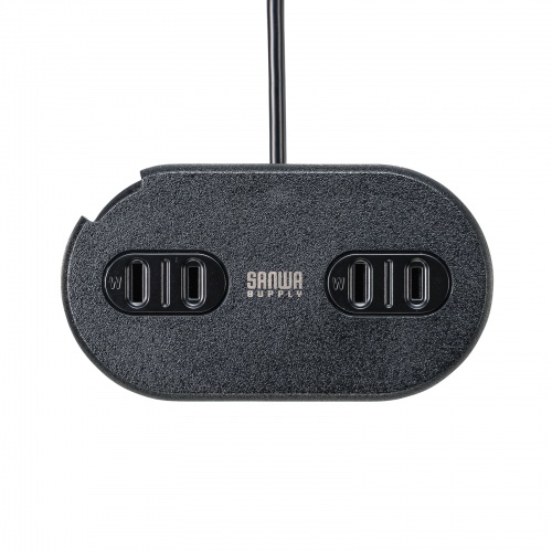 TAP-MC2A1AC2BK / 巻き取りコード式モバイルタップ(AC2個口・C×2・A×1・PD65W)