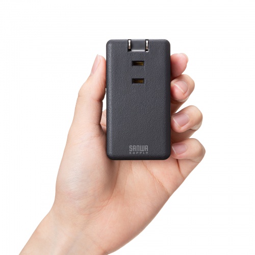 TAP-MC2A1AC3BK / モバイルタップ（AC×3個口＋Type-C×2・USB-A×1・PD33W・ブラック）