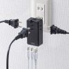 TAP-MC2A1AC3BK モバイルタップ(AC×3個口+Type-C×2・USB-A×1・PD33W・ブラック) TAP-MC2A1AC3BK / モバイルタップ(AC×3個口+Type-C×2・USB-A×1・PD33W・ブラック)