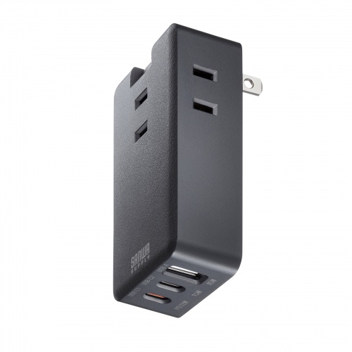 TAP-MC2A1AC3BK / モバイルタップ（AC×3個口＋Type-C×2・USB-A×1・PD33W・ブラック）