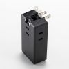 TAP-MC2A1AC3BK モバイルタップ(AC×3個口+Type-C×2・USB-A×1・PD33W・ブラック) TAP-MC2A1AC3BK / モバイルタップ(AC×3個口+Type-C×2・USB-A×1・PD33W・ブラック)