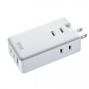 TAP-MC2A1AC3W / モバイルタップ(AC×3個口+Type-C×2・USB-A×1・PD33W・ホワイト)