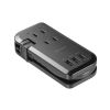 TAP-MCU3BK 巻き取り式モバイルタップ(AC3個口+Type-C×1+USB-A×2・PD33W・ブラック) TAP-MCU3BK / 巻き取り式モバイルタップ(AC3個口+Type-C×1+USB-A×2・PD33W・ブラック)