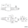 TAP-MG3811N / 抜け止めタップ（3P・8個口・2m）