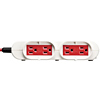 TAP-MR7548T3R 病院用タップ(レッド) TAP-MR7548T3R / 病院用タップ(レッド)