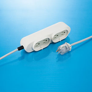 TAP-MR7548T3 / 病院用タップ(ホワイト)