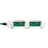 TAP-MR7548TD3M 病院用タップ(3P・4個口・3m・グリーン) TAP-MR7548TD3M / 病院用タップ(3P・4個口・3m・グリーン)