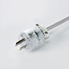 TAP-MR7548TD3 病院用タップ(3P・4個口・3m・グレー) TAP-MR7548TD3 / 病院用タップ(3P・4個口・3m・グレー)