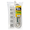 TAP-N3450SWN 電源タップ(3P・4個口・5m) TAP-N3450SWN / 電源タップ(3P・4個口・5m)