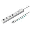 TAP-N3650MG 電源タップ(3P・6個口・5m) TAP-N3650MG / 電源タップ(3P・6個口・5m)