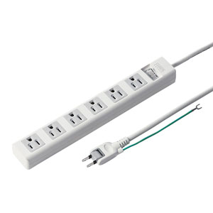 TAP-N3650SWN / 電源タップ(3P・6個口・5m)