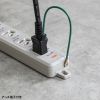 TAP-PP34-3 アースピン折りたたみプラグ付き電源タップ(3P・4個口・3m) TAP-PP34-3 / アースピン折りたたみプラグ付き電源タップ(3P・4個口・3m)