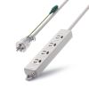 TAP-PP34-3 アースピン折りたたみプラグ付き電源タップ(3P・4個口・3m) TAP-PP34-3 / アースピン折りたたみプラグ付き電源タップ(3P・4個口・3m)