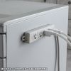 TAP-PP34-5 / アースピン折りたたみプラグ付き電源タップ（3P・4個口・5m）