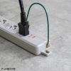 TAP-PP36-3 アースピン折りたたみプラグ付き電源タップ(3P・6個口・3m) TAP-PP36-3 / アースピン折りたたみプラグ付き電源タップ(3P・6個口・3m)