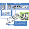 TAP-RE2U USB連動タップ TAP-RE2U / USB連動タップ