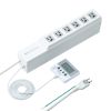 TAP-RT1N コンセントタイマー(電源タップ・3P・6個口・3m・プログラムタイマー・ボタン式) TAP-RT1N / コンセントタイマー(電源タップ・3P・6個口・3m・プログラムタイマー・ボタン式)
