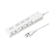 TAP-S15-5 節電エコタップ(2P・4個口・5m・ホワイト) TAP-S15-5 / 節電エコタップ(2P・4個口・5m・ホワイト)
