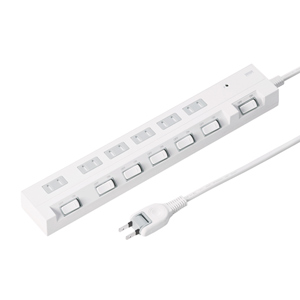 TAP-S18-5 / 節電エコタップ(2P・6個口・5m・ホワイト)