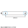 TAP-S20-1 節電エコタップ(2P・6個口・1m) TAP-S20-1 / 節電エコタップ(2P・6個口・1m)