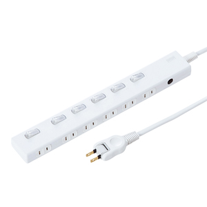 TAP-S22-1 / 節電エコタップ(2P・6個口・1m)
