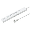 TAP-S25-2 節電エコタップ(2P・6個口・2m・ホワイト) TAP-S25-2 / 節電エコタップ(2P・6個口・2m・ホワイト)