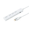 TAP-S26-3 節電エコタップ(2P・4個口・3m・ホワイト) TAP-S26-3 / 節電エコタップ(2P・4個口・3m・ホワイト)