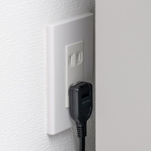TAP-S29-1BK / 節電タップ（2P・4個口・1m・ブラック）