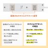 TAP-S29-1W 節電タップ(2P・4個口・1m・ホワイト) TAP-S29-1W / 節電タップ(2P・4個口・1m・ホワイト)
