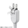 TAP-S30-2W 節電タップ(2P・6個口・2m・ホワイト) TAP-S30-2W / 節電タップ(2P・6個口・2m・ホワイト)