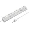 TAP-S30-3W 節電タップ(2P・6個口・3m・ホワイト) TAP-S30-3W / 節電タップ(2P・6個口・3m・ホワイト)