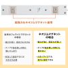 TAP-S30-2W 節電タップ(2P・6個口・2m・ホワイト) TAP-S30-2W / 節電タップ(2P・6個口・2m・ホワイト)