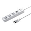 TAP-SH3450MG3P シャッタータップ(3P・4個口・5m) TAP-SH3450MG3P / シャッタータップ(3P・4個口・5m)