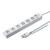 TAP-SH3650MGSW 3P・6個口オートシャッター付き電源タップ(一括集中スイッチ・マグネット付き・5m) TAP-SH3650MGSW / 3P・6個口オートシャッター付き電源タップ(一括集中スイッチ・マグネット付き・5m)